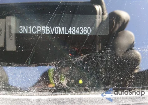 2021 Nissan Kicks S Xtronic Cvt из США, поврежденный, VIN 3N1CP5BV0ML484360